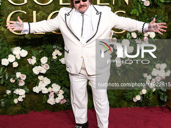 Matty Matheson arrives at the 82nd Annual Golden Globe Awards held at The Beverly Hilton Hotel on January 5, 2025 in Beverly Hills, Los Ange...