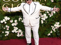 Matty Matheson arrives at the 82nd Annual Golden Globe Awards held at The Beverly Hilton Hotel on January 5, 2025 in Beverly Hills, Los Ange...