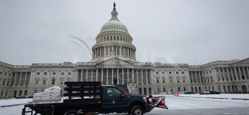 Snowstorm in Washington, DC on anniversary of January 6 insurrection