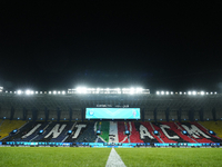 General view inside stadium during the EA SPORTS FC SUPERCUP 24/25 final match between FC Internazionale and AC Milan at Kingdom Arena on Ja...