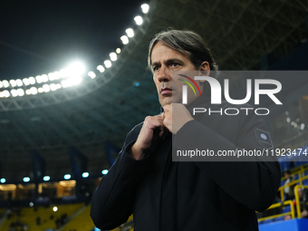 Simone Inzaghi head coach of Internazionale prior the EA SPORTS FC SUPERCUP 24/25 final match between FC Internazionale and AC Milan at King...