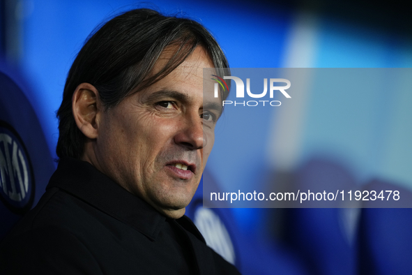 Simone Inzaghi head coach of Internazionale prior the EA SPORTS FC SUPERCUP 24/25 final match between FC Internazionale and AC Milan at King...