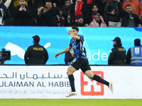 Mehdi Taremi centre-forward of Internazionale and Iran celebrates after scoring his sides first goal during the EA SPORTS FC SUPERCUP 24/25...