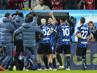 Mehdi Taremi centre-forward of Internazionale and Iran celebrates after scoring his sides first goal during the EA SPORTS FC SUPERCUP 24/25...