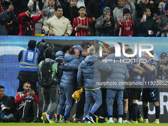 Mehdi Taremi centre-forward of Internazionale and Iran celebrates after scoring his sides first goal during the EA SPORTS FC SUPERCUP 24/25...