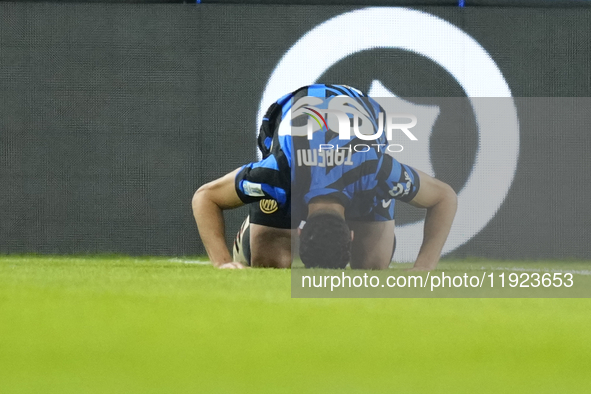 Mehdi Taremi centre-forward of Internazionale and Iran celebrates after scoring his sides first goal during the EA SPORTS FC SUPERCUP 24/25...