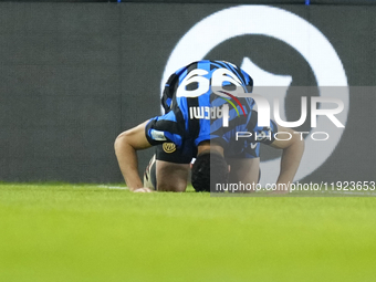 Mehdi Taremi centre-forward of Internazionale and Iran celebrates after scoring his sides first goal during the EA SPORTS FC SUPERCUP 24/25...