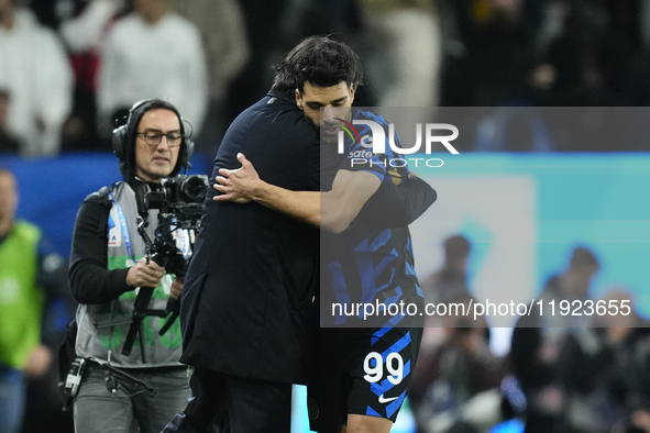 Mehdi Taremi centre-forward of Internazionale and Iran celebrates after scoring his sides first goal during the EA SPORTS FC SUPERCUP 24/25...