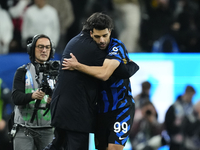 Mehdi Taremi centre-forward of Internazionale and Iran celebrates after scoring his sides first goal during the EA SPORTS FC SUPERCUP 24/25...