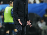 Simone Inzaghi head coach of Internazionale reacts during the EA SPORTS FC SUPERCUP 24/25 final match between FC Internazionale and AC Milan...