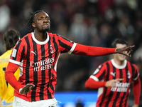 Tammy Abraham centre-forward of AC Milan and England celebrates after scoring his sides first goal during the EA SPORTS FC SUPERCUP 24/25 fi...