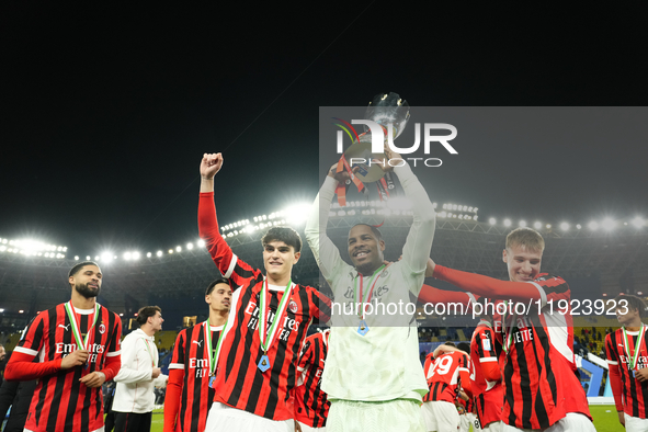  Vduring the EA SPORTS FC SUPERCUP 24/25 final match between FC Internazionale and AC Milan at Kingdom Arena on January 6, 2025 in Riyadh, S...