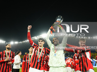  Vduring the EA SPORTS FC SUPERCUP 24/25 final match between FC Internazionale and AC Milan at Kingdom Arena on January 6, 2025 in Riyadh, S...