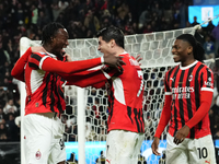 during the EA SPORTS FC SUPERCUP 24/25 final match between FC Internazionale and AC Milan at Kingdom Arena on January 6, 2025 in Riyadh, Sau...