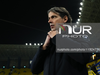 Simone Inzaghi head coach of Internazionale prior the EA SPORTS FC SUPERCUP 24/25 final match between FC Internazionale and AC Milan at King...