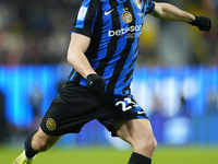 Nicolo Barella central midfield of Internazionale and Italy during the EA SPORTS FC SUPERCUP 24/25 final match between FC Internazionale and...