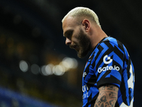 Federico Dimarco left-back of Internazionale and Italy during the EA SPORTS FC SUPERCUP 24/25 final match between FC Internazionale and AC M...