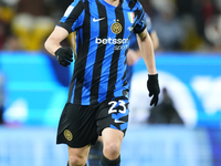 Nicolo Barella central midfield of Internazionale and Italy during the EA SPORTS FC SUPERCUP 24/25 final match between FC Internazionale and...