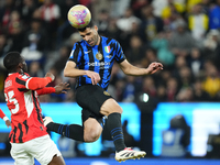 Mehdi Taremi centre-forward of Internazionale and Iran during the EA SPORTS FC SUPERCUP 24/25 final match between FC Internazionale and AC M...