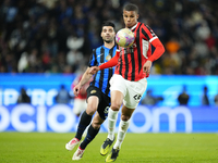 Malick Thiaw centre-back of AC Milan and Germany during the EA SPORTS FC SUPERCUP 24/25 final match between FC Internazionale and AC Milan a...