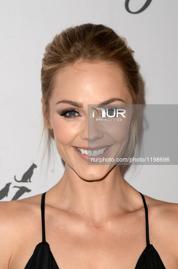 Laura Vandervoort at The Humane Society Of The United States LA Gala, Paramount Studios, Los Angeles, 7 May, 2016