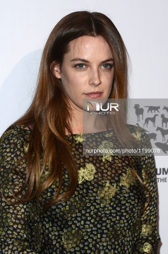 Riley Keough at The Humane Society Of The United States LA Gala, Paramount Studios, Los Angeles, 7 May, 2016