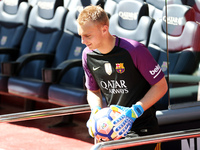 Jasper Cillessen during his presentation as new player of FC Barcelona, on august 26, 2016. (