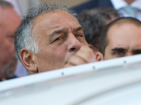 The mayor of Rome Virginia Raggi receives the A.S. Roma's president James Pallotta on september 14, 2016 (