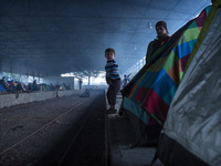 Idomeni is a village of a few dozen inhabitants, the edge of which has grown this field which was originally to be just a transit camp and h...