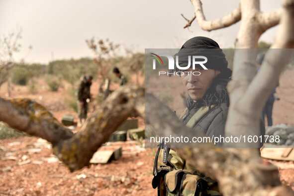 A soldier of pro-government militia is pictured in Aleppo, Syria, on Dec. 11, 2016. The Syrian army and allied fighters are now in control o...