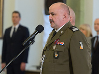 General Jaroslaw Mika, new General Commander of the Armed Forces of the Republic of Poland. Warsaw, Poland on 8 February 2017 (