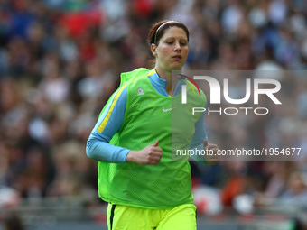 Marie Hourihan of Manchester City WFC
during The SSE FA Women's Cup-Final match betweenBirmingham City Ladies v Manchester City women at Wem...