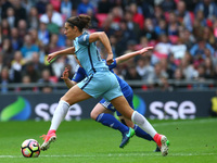 Carli Lloyd of Manchester City WFC
during The SSE FA Women's Cup-Final match betweenBirmingham City Ladies v Manchester City women at Wemble...