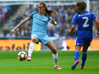 Jill Scott of Manchester City WFC
during The SSE FA Women's Cup-Final match betweenBirmingham City Ladies v Manchester City women at Wembley...
