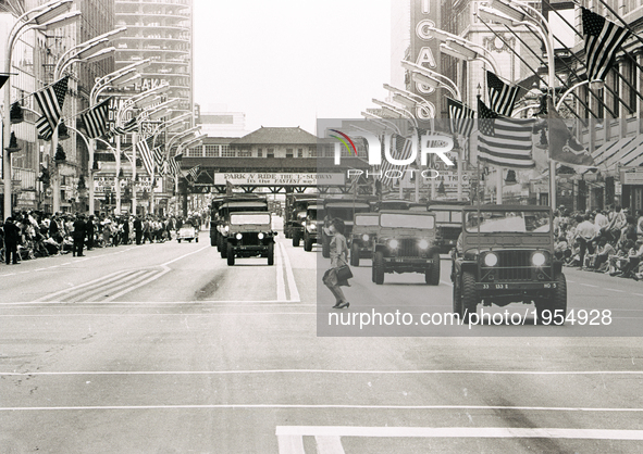 Armed Forces Day in Chicago, on May 15, 1965. 