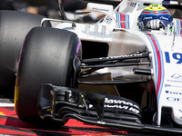 19 MASSA Felipe from Brasil of Williams F1 Mercedes FW40 during the Monaco Grand Prix of the FIA Formula 1 championship, at Monaco on 25th o...