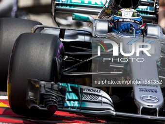 77 BOTTAS Valtteri from Finland of Mercedes W08 Hybrid EQ Power+ team Mercedes GP during the Monaco Grand Prix of the FIA Formula 1 champion...