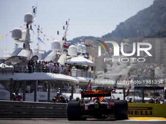 33 VERSTAPPEN Max from Netherland of Red Bull Tag Heuer RB13 during the Monaco Grand Prix of the FIA Formula 1 championship, at Monaco on 25...