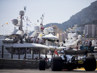 44 HAMILTON Lewis from Great Britain of Mercedes W08 Hybrid EQ Power+ team Mercedes GP during the Monaco Grand Prix of the FIA Formula 1 cha...