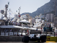 44 HAMILTON Lewis from Great Britain of Mercedes W08 Hybrid EQ Power+ team Mercedes GP during the Monaco Grand Prix of the FIA Formula 1 cha...