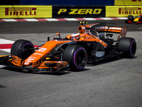 02 VANDOORNE Stoffel from Belgim of McLaren Honda MCL32 during the Monaco Grand Prix of the FIA Formula 1 championship, at Monaco on 25th of...