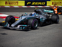 77 BOTTAS Valtteri from Finland of Mercedes W08 Hybrid EQ Power+ team Mercedes GP during the Monaco Grand Prix of the FIA Formula 1 champion...