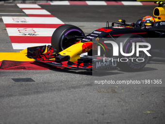 33 VERSTAPPEN Max from Netherland of Red Bull Tag Heuer RB13 during the Monaco Grand Prix of the FIA Formula 1 championship, at Monaco on 25...