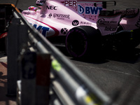 11 PEREZ Sergio from Mexico of Force India VJM10 during the Monaco Grand Prix of the FIA Formula 1 championship, at Monaco on 25th of 2017....