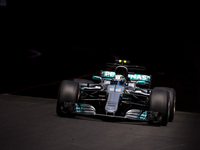 77 BOTTAS Valtteri from Finland of Mercedes W08 Hybrid EQ Power+ team Mercedes GP during the Monaco Grand Prix of the FIA Formula 1 champion...