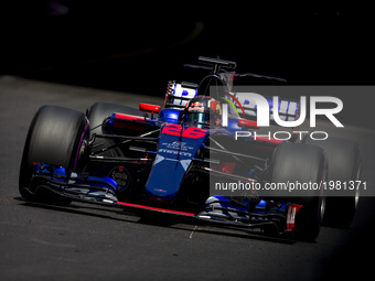 26 KVYAT Daniil from Russia of Toro Rosso Ferrari STR12 team Toro Rosso during the Monaco Grand Prix of the FIA Formula 1 championship, at M...