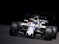 19 MASSA Felipe from Brasil of Williams F1 Mercedes FW40 during the Monaco Grand Prix of the FIA Formula 1 championship, at Monaco on 25th o...