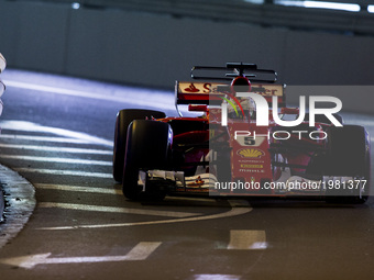 05 VETTEL Sebastian from Germany of Ferrari SF70-H team scuderia Ferrari during the Monaco Grand Prix of the FIA Formula 1 championship, at...