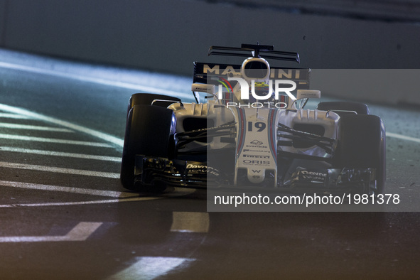 19 MASSA Felipe from Brasil of Williams F1 Mercedes FW40 during the Monaco Grand Prix of the FIA Formula 1 championship, at Monaco on 25th o...