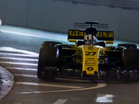 27 HULKENBERG Nico from Germany of Renault F1 RS17 team Renault Sport F1 team during the Monaco Grand Prix of the FIA Formula 1 championship...